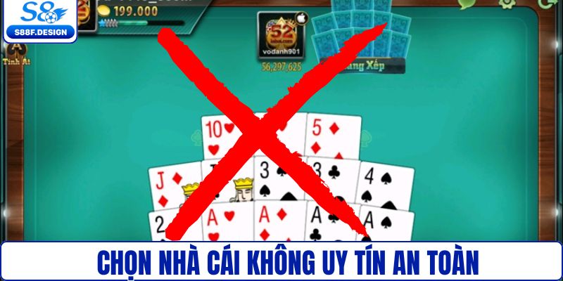 Lỗi chọn nhà cái không an toàn uy tín