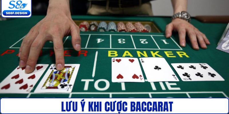 Những lưu nhỏ khi cược baccarat