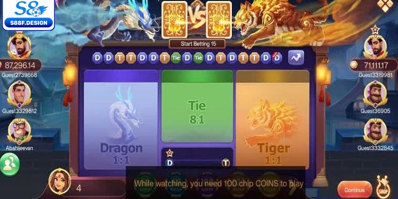 Rồng hổ - Dragon Tiger có nguồn gốc ban đầu từ châu Á